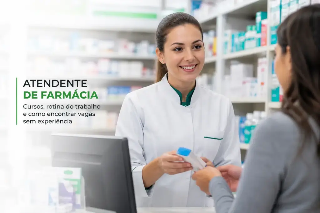 Atendente de Farmácia: Cursos e Como Encontrar Vagas