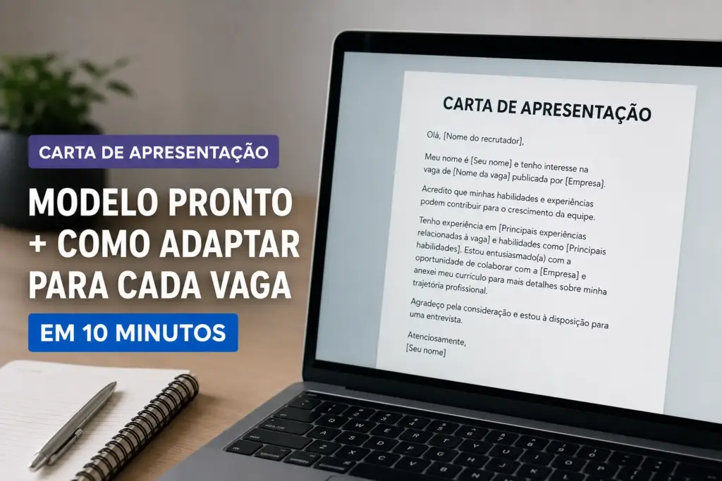 Modelo de Carta de Apresentação: Dicas e Exemplos para 2025